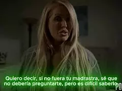 Stepdad's shoes filled by busty latina milf's creampie craving! Watch her big tits bounce in taboo seduction