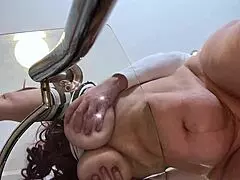 hey stepson feel my big natural tits and fat ass tenderness while i thank you for treating me so good?