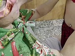 i can't resist fucking my secretary boss bent over at christmas