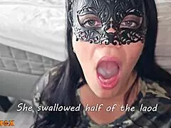 i've swallowed the biggest cum loads ever in this compilation millie fox