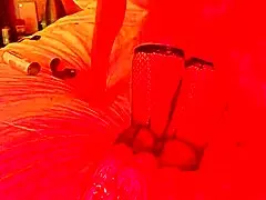 damn this mature anal doggie gapes her shaved pussy wide open 🍑💦