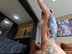 married milf sneaks big cock neighbor fuck right after husband's phone call