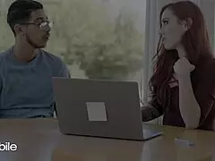 Anal Craving Milf Stretches Booty on Student's Big Cock