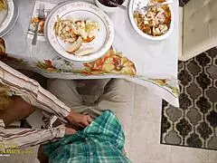 Stuff Your Stepmom Kymber Leigh's Juicy Pussy For Thanksgiving Now!