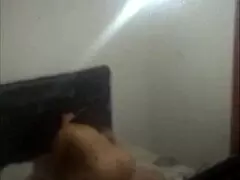 i secretly filmed stepsister riding stepdad's cock cowgirl style through bedroom door voyeur