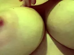 😍 wow italian milf artemisia love's juicy big natural tits up close!