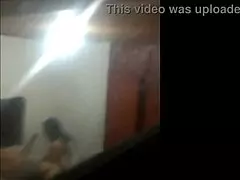 i secretly filmed stepsister riding stepdad's cock cowgirl style through bedroom door voyeur