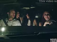 Redhead Pounded Hard In Paranormal Ghost Foursome!