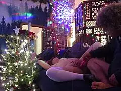 Hotwife Steffi Dances Pussy in Plaid Skirt Cosplay