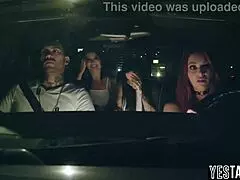 Redhead Pounded Hard In Paranormal Ghost Foursome!