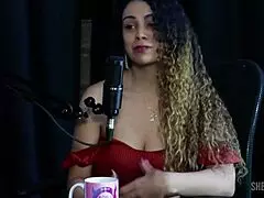 compilados da charllottye no bora cast com bruna carlos watchin on sheer red got me hard af