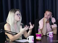 compilados da charllottye no bora cast com bruna carlos watchin on sheer red got me hard af