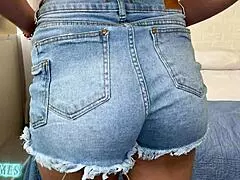 hot redhead brazilian slut takes three cocks in double penetration dp bent over