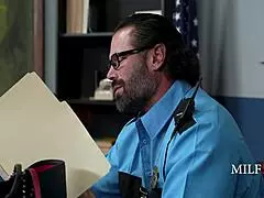 big tits blonde wife elana bunnz caught stealing gets fucked by horny cop