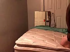 wide body mystic ginger bounces on black bull's monster cock