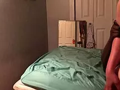 wide body mystic ginger bounces on black bull's monster cock