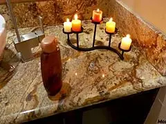 how naughty did stepson and stepmom get while bathing together?