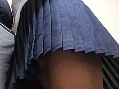 brazilian bbw student rides cock on public train, squirts cum creampie all over her huge tits and big ass