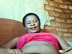 African Mature Teases Wet Pussy Fingers Orgasm While Husband Away Homemade