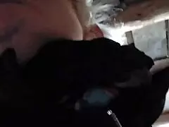 Finding a stranger to fuck me hard in the barn gets my heart racing wild