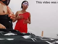 Nurse Bored At Work? 😏 Bestie Visits, We Masturbate Dildos Together!