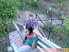 Pretty Milf Spreads Perfect Mature Pussy for Intense Quickie Pounding