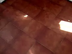 stepmom pulls up skirt flashing hairy pussy at horny stepson