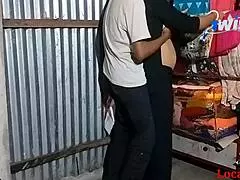 Indian Girlfriend's Black Dress Hides Wild Doggystyle Pounding!