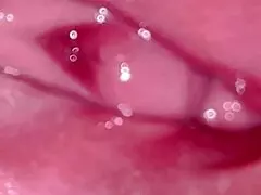 close-up shaved pink pussy view 361 days post-virginity loss for amateur japanese wife