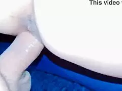 MILF WITH NATURAL TITS RIDES In Amateur Home Video