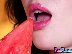 small tits babe poses hot in lingerie exposing her naked petite body