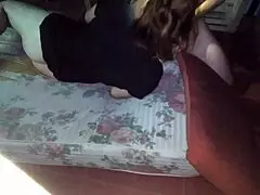 filming my emo girlfriend sucking cock then missionary pounding on phone