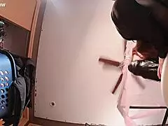 plump bbw milf goliath stuffs her creamy fat pussy deep with huge dildo toys