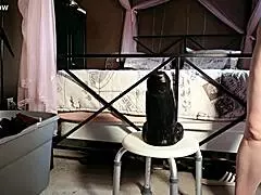 plump bbw milf goliath stuffs her creamy fat pussy deep with huge dildo toys