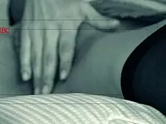 Raylene's lingerie barely contains her busty latina curves before cum facial