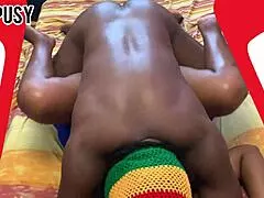 Juicy big tits lady moans loud getting missionary pounded by throbbing cock at home