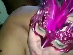 huge latina bbw milf orgasms hard from anal cum in hairy ass