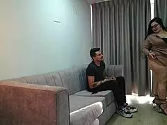 damn 😘 antonella's curvy latina body gets pounded by old friend roommate