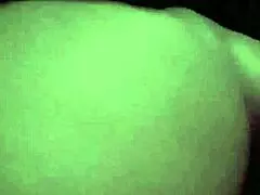 Neighbor's big black cock slaps rhythmically against her thick white ass cheeks 