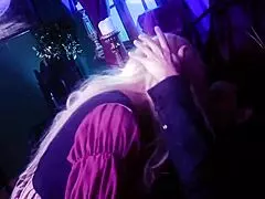 What if horny blonde milf's big tits lead to mouth cum explosion?