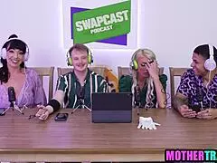 stepmoms trade stepsons for hardcore group sex stream