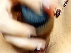 Big Dildo Destroys Sexy Latina's Curvy Ass and Pussy