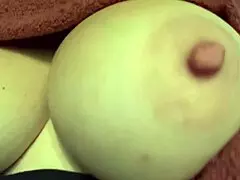 Craving Italian MILF Artemisia's juicy big natural tits bouncing in slow motion close-up?