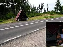 Hot risky public fucks caught by strangers with bj orgasms flashing