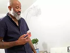 shaundam unloads on pawg red august's big clit plump pussy lips interracial