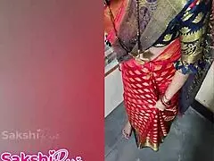 wanna lift bhabi's saree and drill her hairy wet pussy doggystyle?