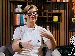 romi rain discusses gonzo asmr and golden age of porn in adult time podcast interview with nerdy charm