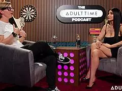 romi rain discusses gonzo asmr and golden age of porn in adult time podcast interview with nerdy charm