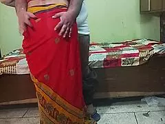 Beautiful bhabhi sneaks hidden sex with caught teen boy in hot foreplay ep1