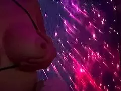 italian milf artemisia love's big tits bounce horny in close-up slow motion